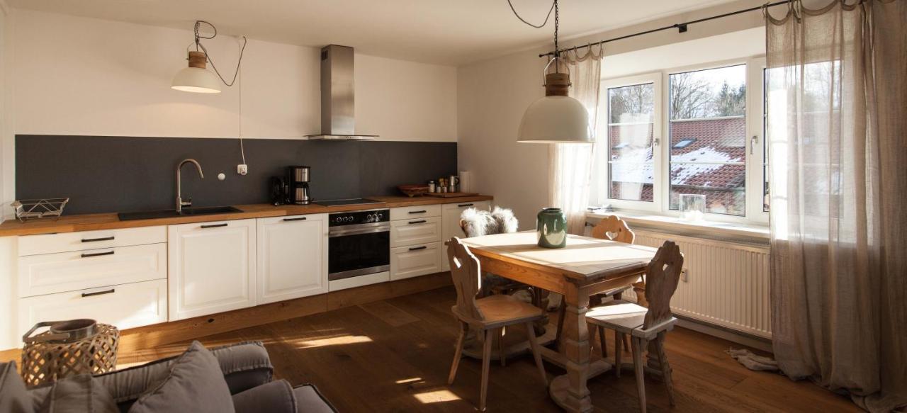 Modern-Bayrisches Apartment Mit Seeblick Tegernsee Eksteriør billede